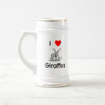 I love giraffes Mug