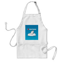 I Love Global Warming Aprons