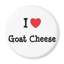 I love Goat Cheese heart T-Shirt Magnet