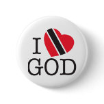 I Love GOD Pin