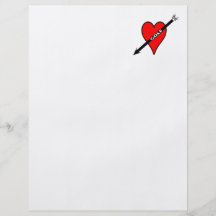I Love Golf Heart Flyers
