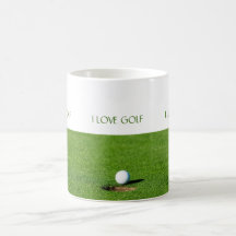 I love golf mug