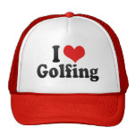 I Love Golfing Hat