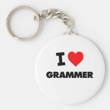 I Love Grammer Keychains