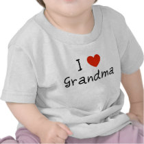 I Love Grandma t-shirts