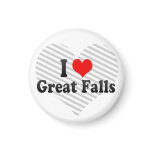 I Love Great Falls, United States Magnet