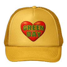 I Love Green Bay Trucker Hats