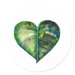 I Love Green Sticker