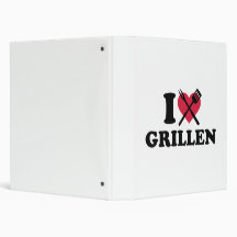 I love Grillen 3 Ring Binder