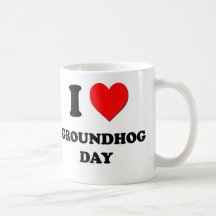 I Love Groundhog Day Coffee Mug