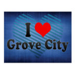 I Love Grove City, United States Post Card