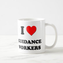 I Love Guidance Workers Mugs