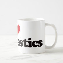 I Love Gymnastics Coffee Mug