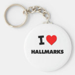 I Love Hallmarks Key Chains