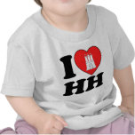 I Love Hamburg (HH) Tees