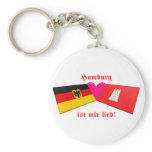 I Love Hamburg ist mir lieb Key Chains