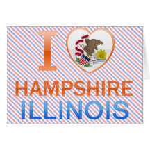 I Love Hampshire, IL Cards