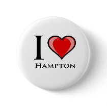 I Love Hampton Buttons