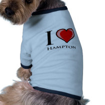 I Love Hampton Pet Clothing