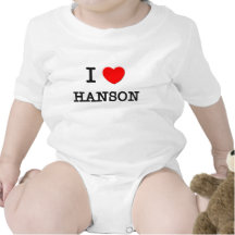 I Love Hanson T-shirts