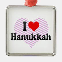 I love Hanukkah Christmas Tree Ornament