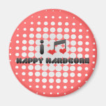 I Love Happy Hardcore Magnet