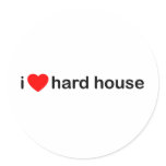 I Love Hard House stickers