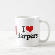 I Love Harpers Mug
