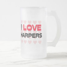 I LOVE HARPERS MUGS