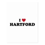 I Love Hartford Connecticut postcards