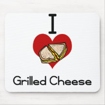 I love-hate grilled cheese mouse pad