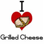 I love-hate grilled cheese photo sculptures