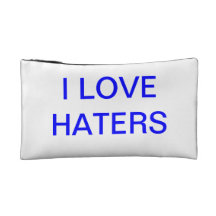 I LOVE HATER BAG COSMETIC BAG