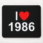 I Love (Heart) 1986 Mousepads