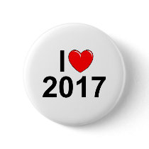 I Love (Heart) 2017 Pins
