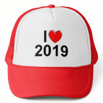 I Love (Heart) 2019 Hats