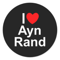 I Love (Heart) Ayn Rand Sticker