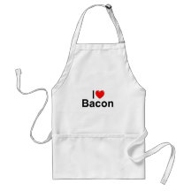 I Love (Heart) Bacon Apron