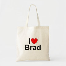 I Love (Heart) Brad Bags