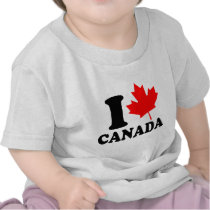 I Love Heart Canada T Shirts