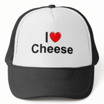 I Love (Heart) Cheese Hat