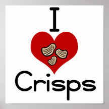 I love-heart crisps print