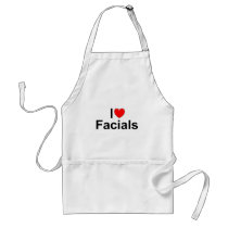 I Love (Heart) Facials Apron