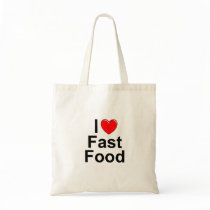 I Love (Heart) Fast Food Bags
