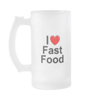 I Love (Heart) Fast Food Mug