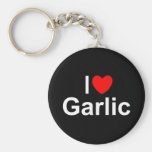 I Love (Heart) Garlic Key Chains