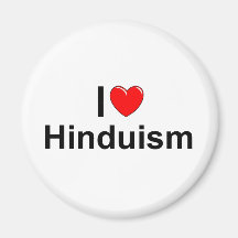 I Love (Heart) Hinduism Magnets