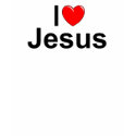 I Love (Heart) Jesus t-shirts