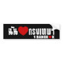 I Love (Heart) Krung Thep (Bangkok) ❤ Thai Script Bumper Stickers