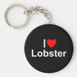 I Love (Heart) Lobster Keychains